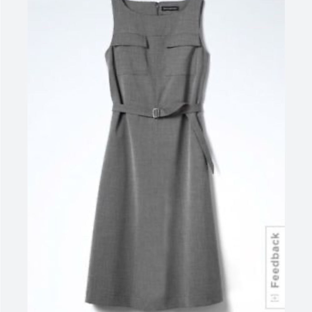 Banana Republic Sleeveless Belted Pocket Dress